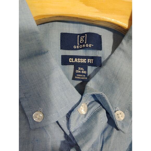 George Mens Button Front Size 3XL - Picture 3 of 4